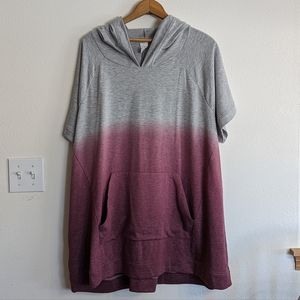 Lane Bryant LIVI Short Sleeve Hoodie 26/28